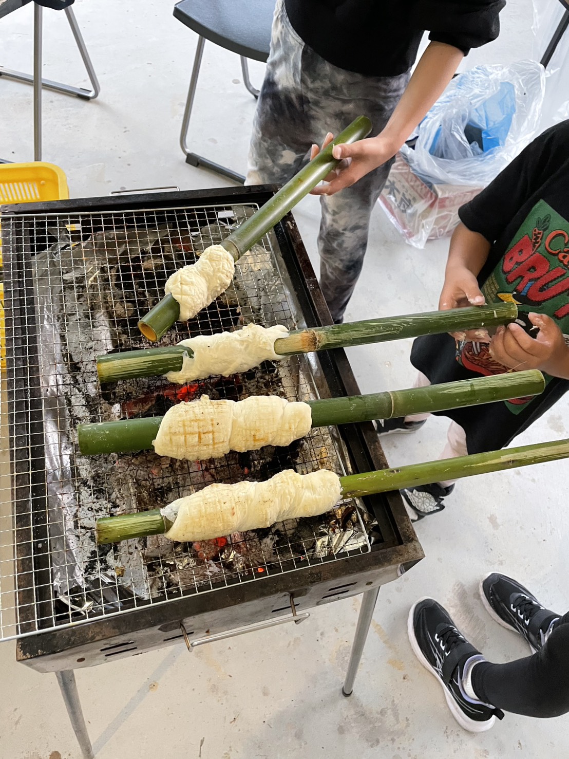 竹パンづくり体験